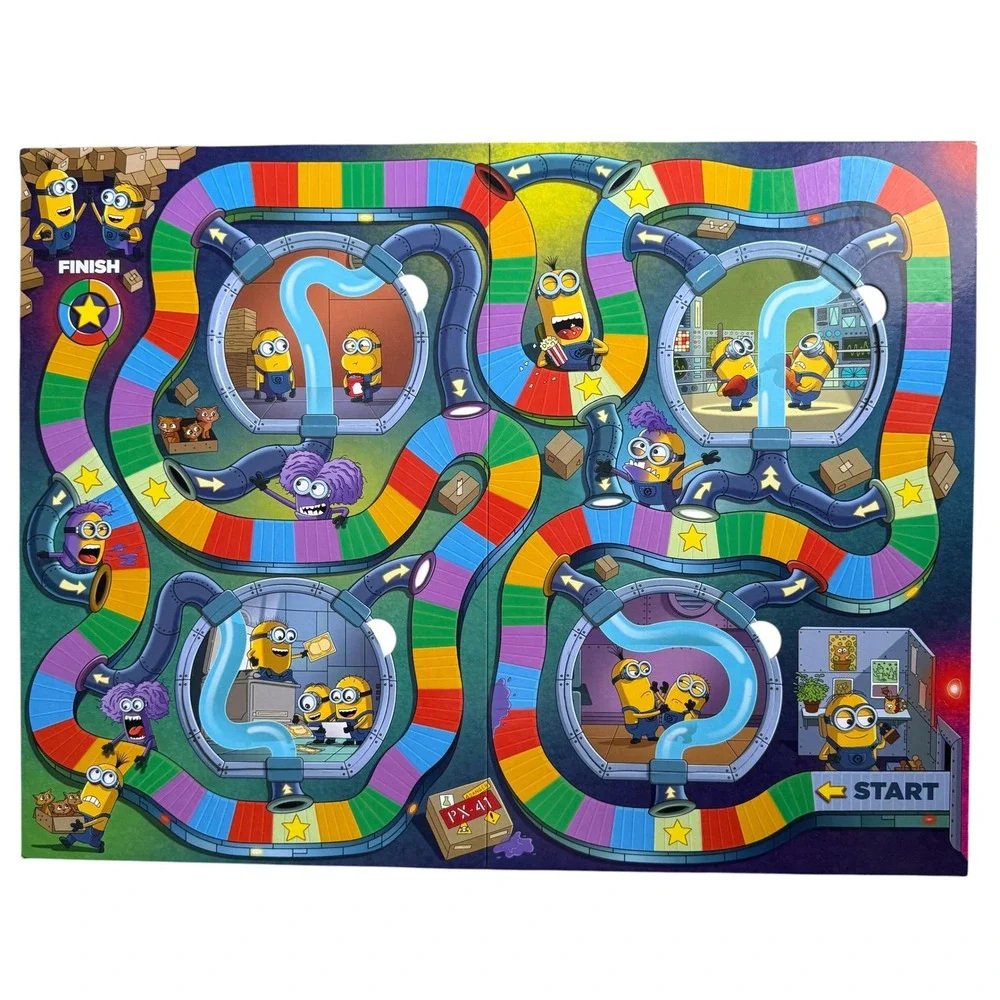Wonder Forge Despicable Me Surprise Slides Board Game Kids Minions Complete Rare